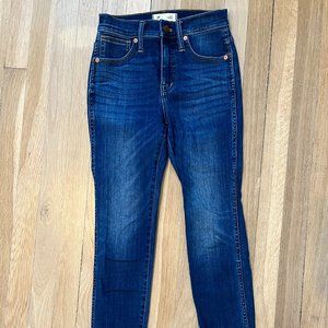 Madewell High Rise Skinny Jean